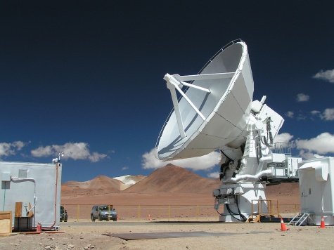 radioteleskop ASTE radioteleskop ASTE