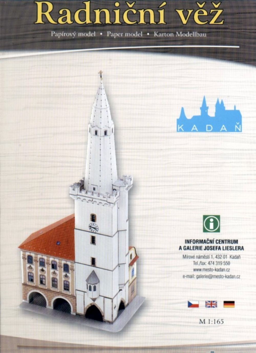 Radniční věž Kadaň (Plná velikost v novém okně) Radniční věž Kadaň