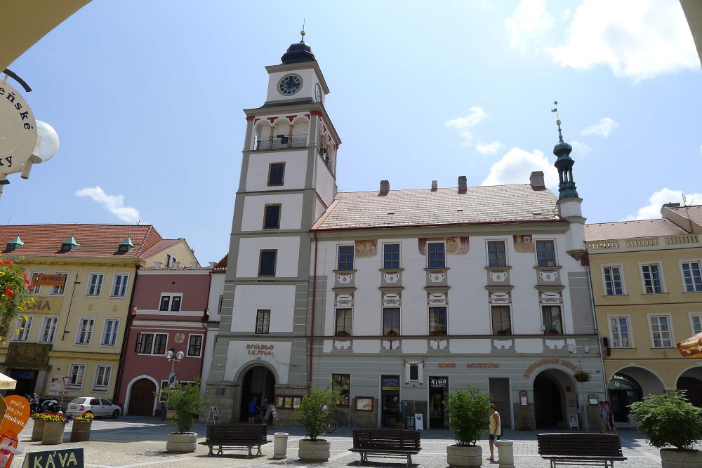 radniční věž Třeboň (Plná velikost v novém okně) radniční věž Třeboň