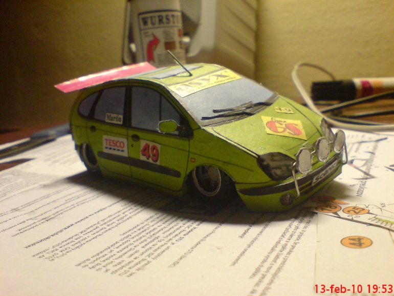 RENAULT scénic 602 turbo (Plná velikost v novém okně) RENAULT scénic 602 turbo