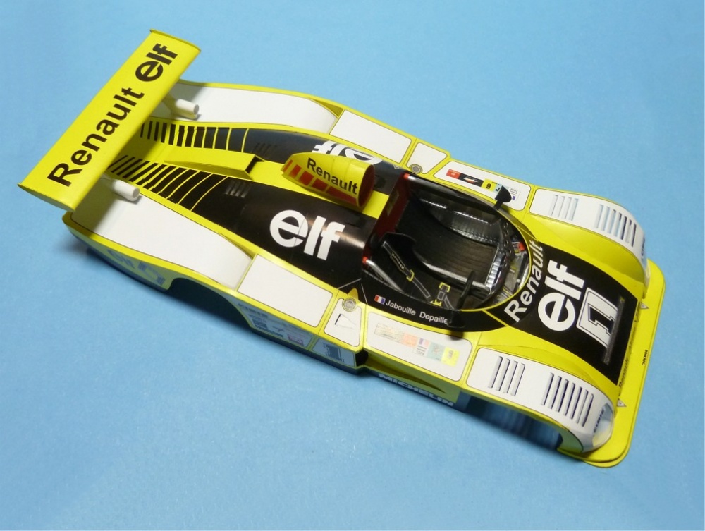 Renault Alpine A443 Le Mans ´78 (Plná velikost v novém okně) Renault Alpine A443 Le Mans ´78