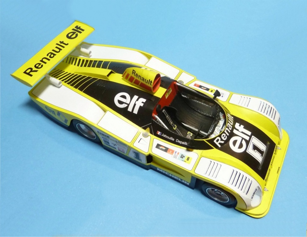 Renault Alpine A443 Le Mans ´78 (Plnďż˝ velikost v novďż˝m oknďż˝) Renault Alpine A443 Le Mans ´78