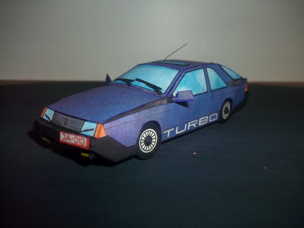 Renault Fuego TURBO (Pln� velikost v nov�m okn�) Renault Fuego TURBO