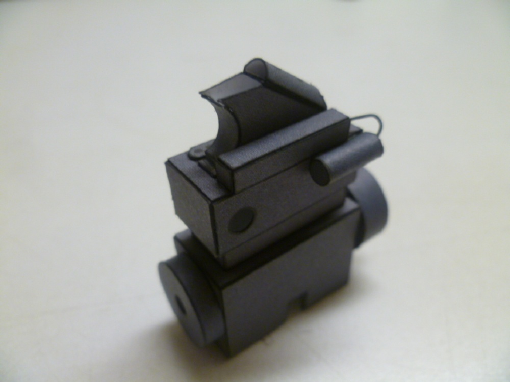 Renault R-17 + železniční podvozek (Plná velikost v novém okně) Renault R-17 + železniční podvozek