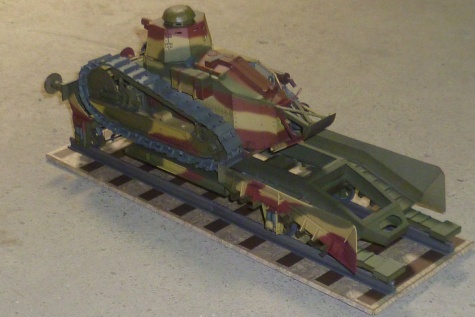 Renault R-17 + železniční podvozek Renault R-17 + železniční podvozek