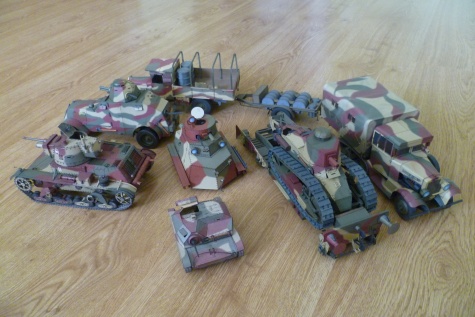 Renault R-17 + �elezni�n� podvozek