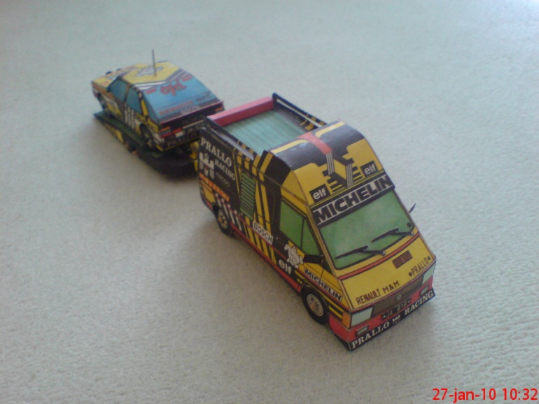 Renault R11 TURBO & Renault Trafic