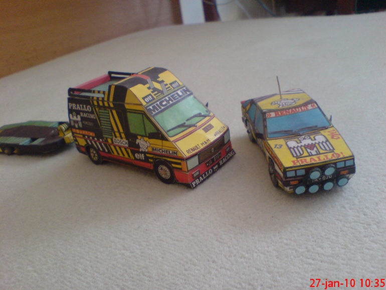 Renault R11 TURBO & Renault Trafic