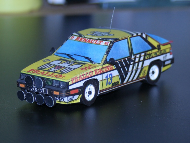 Renault R11 Turbo (Plná velikost v novém okně) Renault R11 Turbo