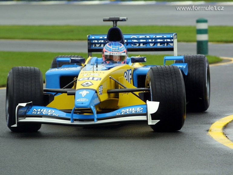 Renault R202,2002 ,Jenson Button (Plná velikost v novém okně) Renault R202,2002 ,Jenson Button