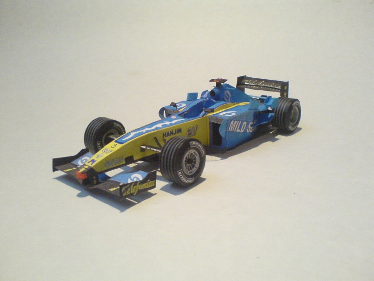 Renault R25 Fernando Alonso 2005 (Plná velikost v novém okně) Renault R25 Fernando Alonso 2005