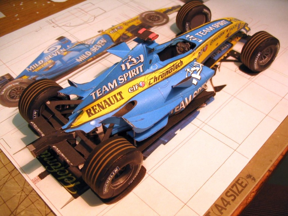 Renault R26, GP Brazil 2006 (Plná velikost v novém okně) Renault R26, GP Brazil 2006