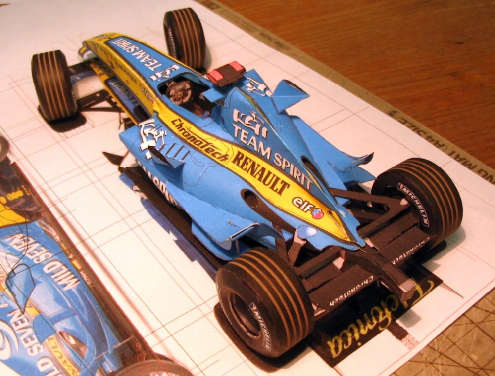 Renault R26, GP Brazil 2006 (Plná velikost v novém okně) Renault R26, GP Brazil 2006