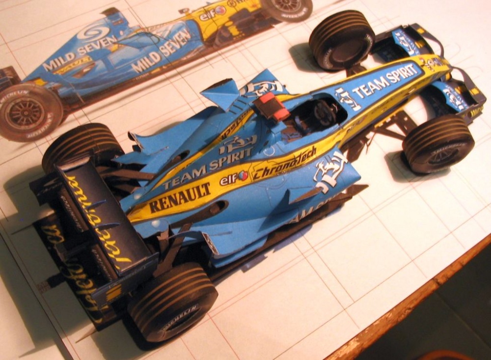 Renault R26, GP Brazil 2006 (Plná velikost v novém okně) Renault R26, GP Brazil 2006