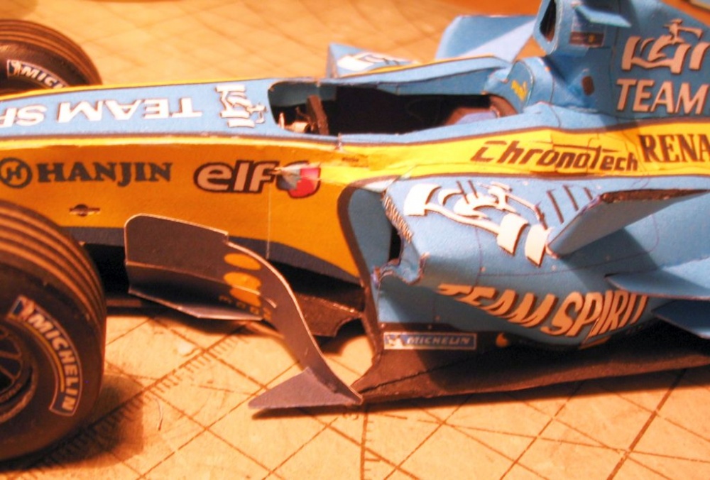 Renault R26, GP Brazil 2006 (Plná velikost v novém okně) Renault R26, GP Brazil 2006