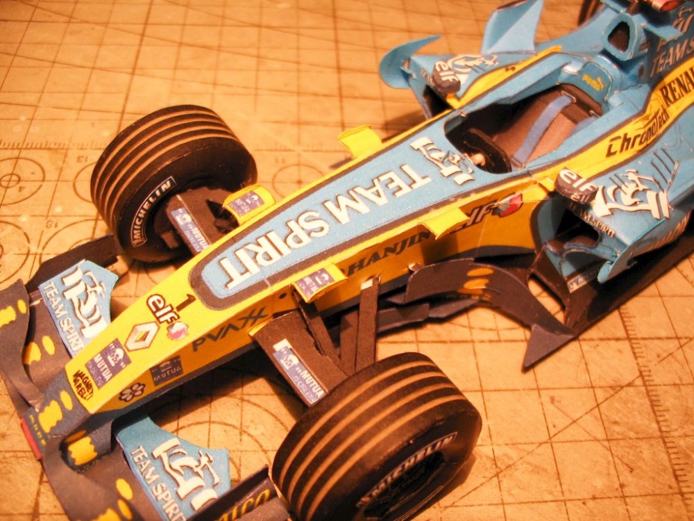 Renault R26, GP Brazil 2006 (Plná velikost v novém okně) Renault R26, GP Brazil 2006