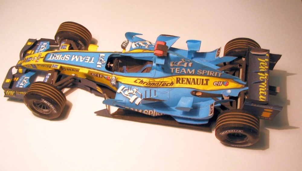 Renault R26, GP Brazil 2006 (Plná velikost v novém okně) Renault R26, GP Brazil 2006