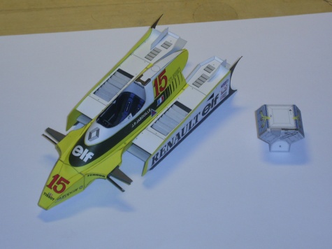 RENAULT RE-20 Turbo,J.P.Jabouille 1980 RENAULT RE-20 Turbo,J.P.Jabouille 1980