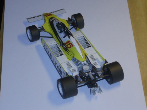 RENAULT RE-20 Turbo,J.P.Jabouille 1980 RENAULT RE-20 Turbo,J.P.Jabouille 1980