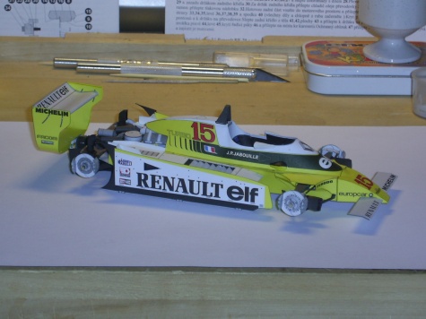 RENAULT RE-20 Turbo,J.P.Jabouille 1980 RENAULT RE-20 Turbo,J.P.Jabouille 1980