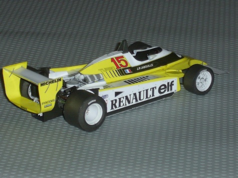 RENAULT RE-20 Turbo,J.P.Jabouille 1980 RENAULT RE-20 Turbo,J.P.Jabouille 1980