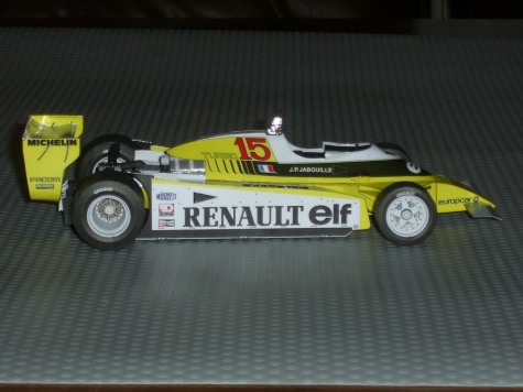 RENAULT RE-20 Turbo,J.P.Jabouille 1980 RENAULT RE-20 Turbo,J.P.Jabouille 1980