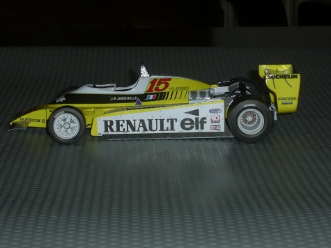RENAULT RE-20 Turbo,J.P.Jabouille 1980 RENAULT RE-20 Turbo,J.P.Jabouille 1980