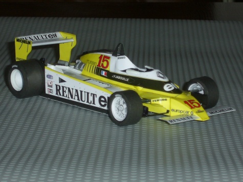 RENAULT RE-20 Turbo,J.P.Jabouille 1980 RENAULT RE-20 Turbo,J.P.Jabouille 1980