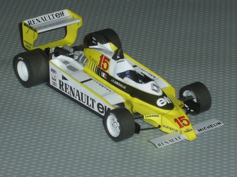 RENAULT RE-20 Turbo,J.P.Jabouille 1980 RENAULT RE-20 Turbo,J.P.Jabouille 1980