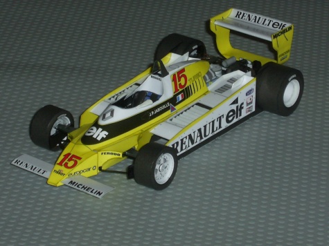 RENAULT RE-20 Turbo,J.P.Jabouille 1980 RENAULT RE-20 Turbo,J.P.Jabouille 1980