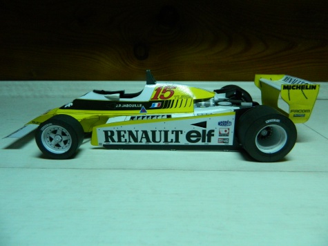 RENAULT RE-20 Turbo,J.P.Jabouille 1980 RENAULT RE-20 Turbo,J.P.Jabouille 1980