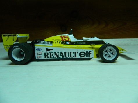 RENAULT RE-20 Turbo,J.P.Jabouille 1980 RENAULT RE-20 Turbo,J.P.Jabouille 1980