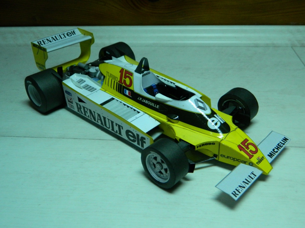 RENAULT RE-20 Turbo,J.P.Jabouille 1980