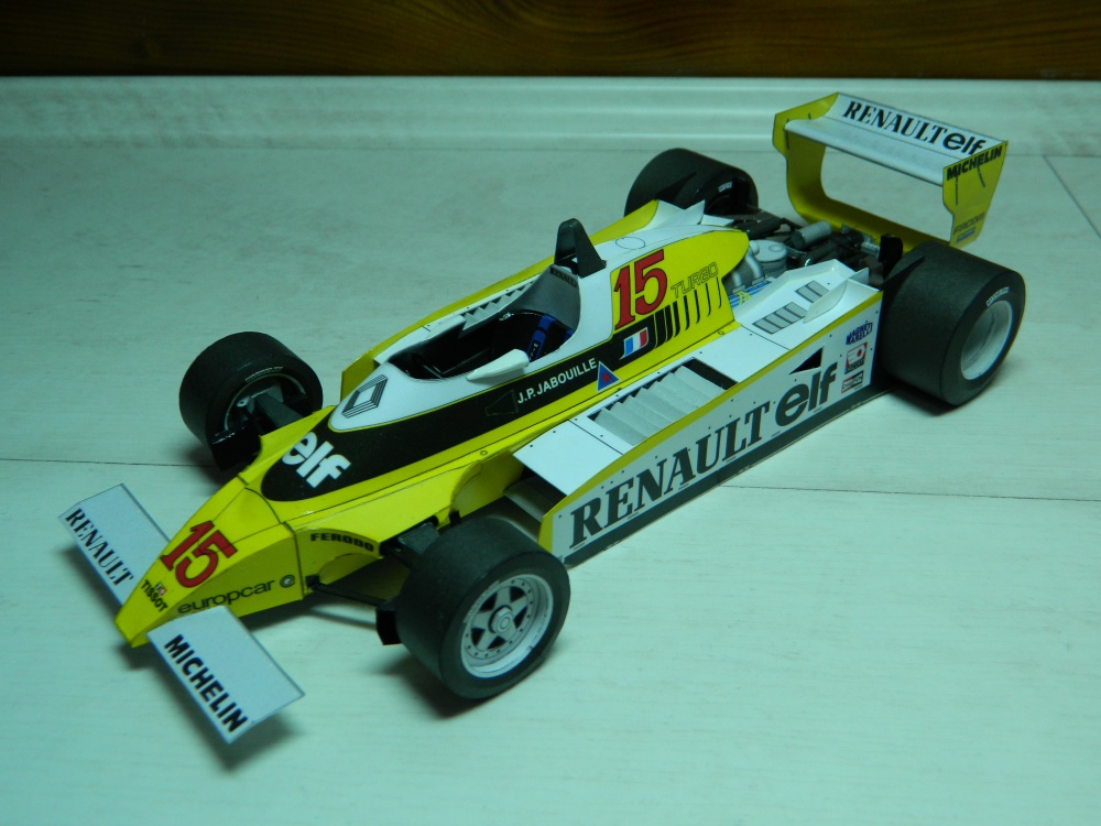 RENAULT RE-20 Turbo,J.P.Jabouille 1980 (Pln� velikost v nov�m okn�) RENAULT RE-20 Turbo,J.P.Jabouille 1980