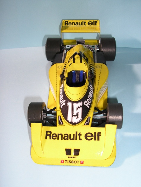 RENAULT RS 01,1977 J.P.Jabouille test car RENAULT RS 01,1977 J.P.Jabouille test car