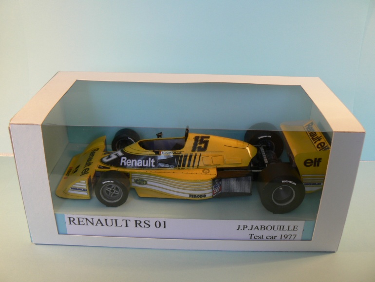 RENAULT RS 01,1977 J.P.Jabouille test car (Pln� velikost v nov�m okn�) RENAULT RS 01,1977 J.P.Jabouille test car