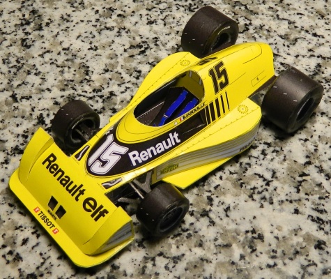Renault RS 01 Test car 1977 Renault RS 01 Test car 1977