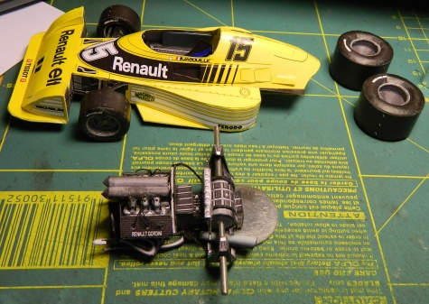 Renault RS 01 Test car 1977 Renault RS 01 Test car 1977