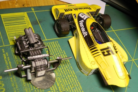 Renault RS 01 Test car 1977 Renault RS 01 Test car 1977