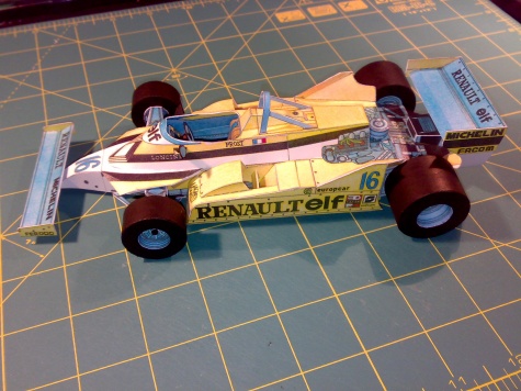 Renault Turbo RE 30, A.Prost 1981 Renault Turbo RE 30, A.Prost 1981