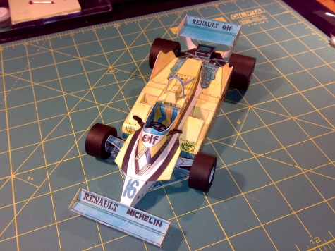 Renault Turbo RE 30, A.Prost 1981 Renault Turbo RE 30, A.Prost 1981