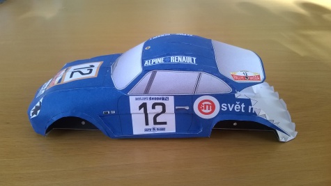Renault Alpine A110 (1974 Rallye Škoda) Hubáček, Minařík Renault Alpine A110 (1974 Rallye Škoda) Hubáček, Minařík