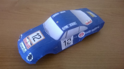 Renault Alpine A110 (1974 Rallye Škoda) Hubáček, Minařík Renault Alpine A110 (1974 Rallye Škoda) Hubáček, Minařík