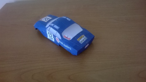 Renault Alpine A110 (1974 Rallye �koda) Hub��ek, Mina��k