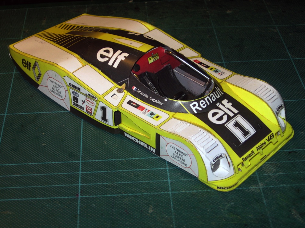 Renault Alpine A443 Le Mans 1978 (Plná velikost v novém okně) Renault Alpine A443 Le Mans 1978