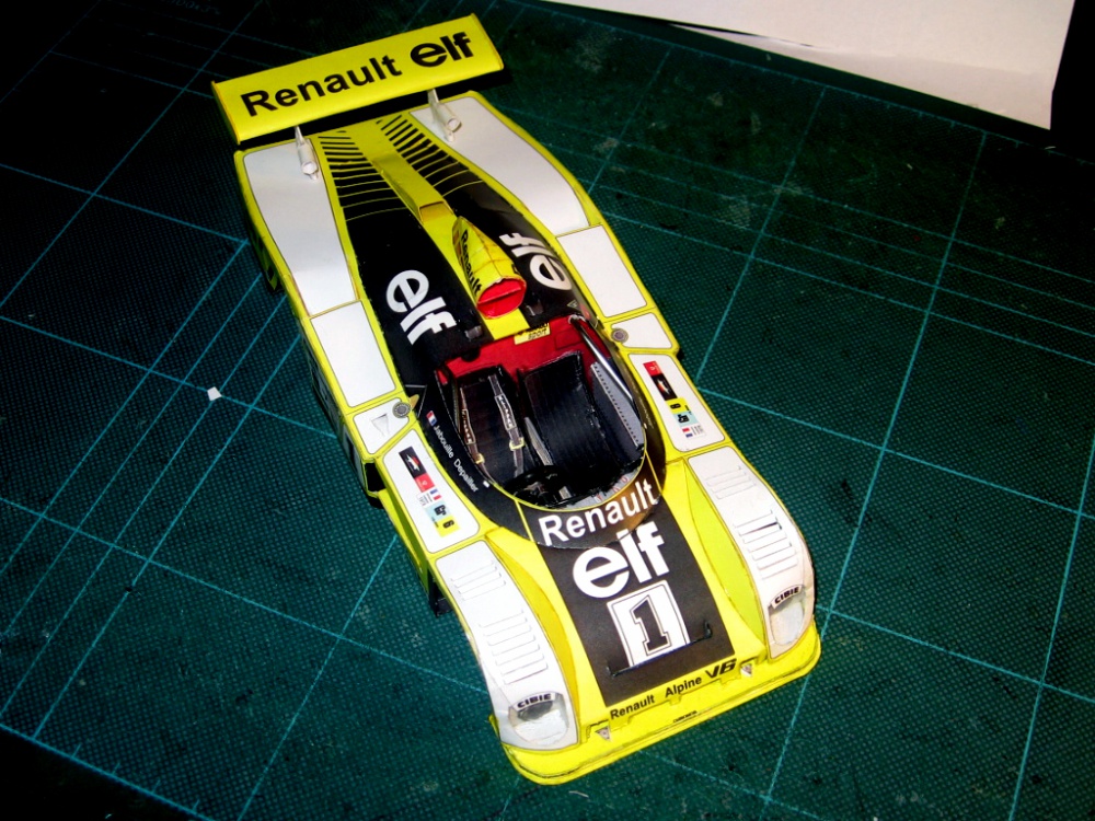 Renault Alpine A443 Le Mans 1978 (Plná velikost v novém okně) Renault Alpine A443 Le Mans 1978