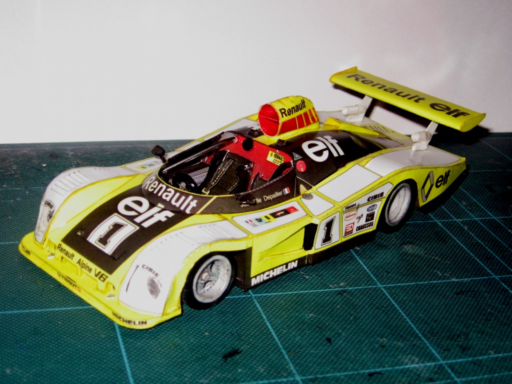 Renault Alpine A443 Le Mans 1978 (Plná velikost v novém okně) Renault Alpine A443 Le Mans 1978