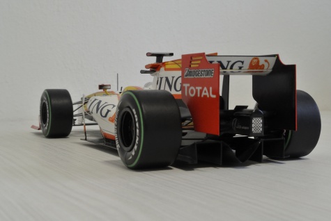 Renault R29 - Fernando Alonso, German GP 2009 Renault R29 - Fernando Alonso, German GP 2009