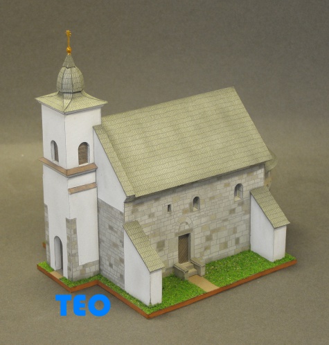 Rom�nsk� kostel Kalin�iakovo
