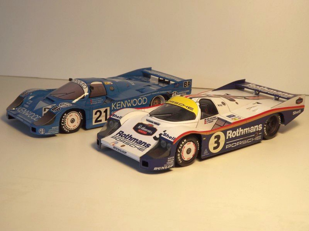 Rothmans Porsche 956, Le Mans Winner 1983 (Plná velikost v novém okně) Rothmans Porsche 956, Le Mans Winner 1983